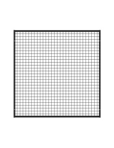 Pannelli divisori in acciaio su misura - 122 x 122 cm