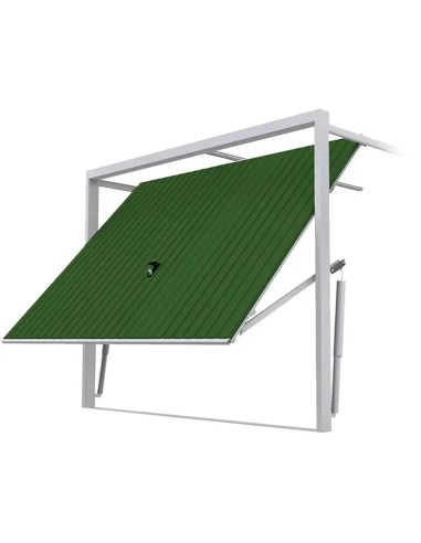 Portone Basculante per Garage in Acciaio – 250 x 250 cm - RAL 6020