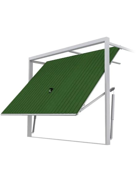 Portone Basculante per Garage in Acciaio – 250 x 250 cm - RAL 6020