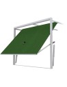 Portone Basculante per Garage in Acciaio – 250 x 250 cm - RAL 6020