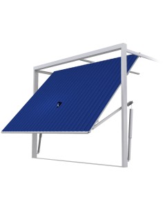 Portone Basculante per Garage in Acciaio – 285 x 230 cm - RAL 5010