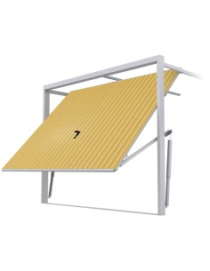 Portone Basculante per Garage in Acciaio – 230 x 200 cm - RAL 1002