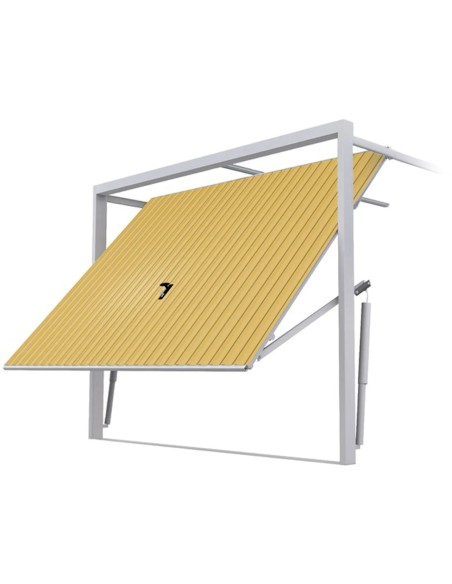 Portone Basculante per Garage in Acciaio – 230 x 200 cm - RAL 1002