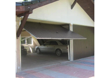Portone Basculante per Garage in Acciaio – 200 x 200 cm - RAL 1002