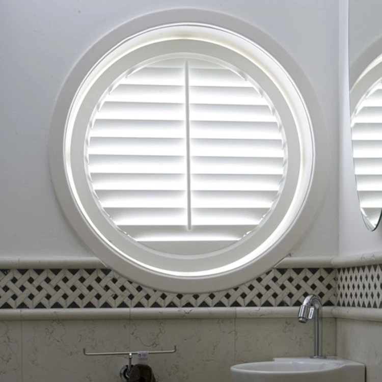 Finestra Circolare PVC 100 x 100 cm Fissa Aluplast Ideal 4000