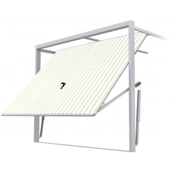 Portoni per Garage Basculanti in Acciaio – Larghezza: 200 cm x Altezza: 200–300 cm