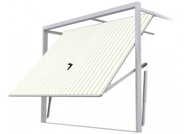 Portoni per Garage Basculanti in Acciaio – Larghezza: 200 cm x Altezza: 200–300 cm