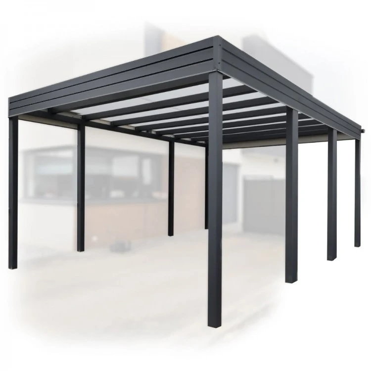 Tettoia per auto Carport in Acciaio 3x6m