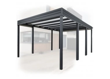 Tettoia per auto Carport in Acciaio 3x6m