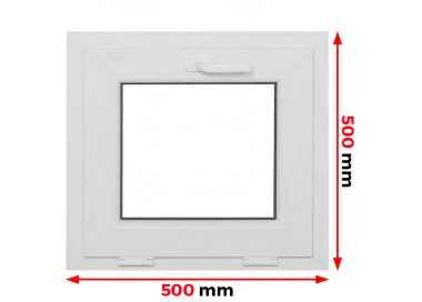 Finestra PVC50 x 50 cm Ribalta Aluplast Ideal 4000