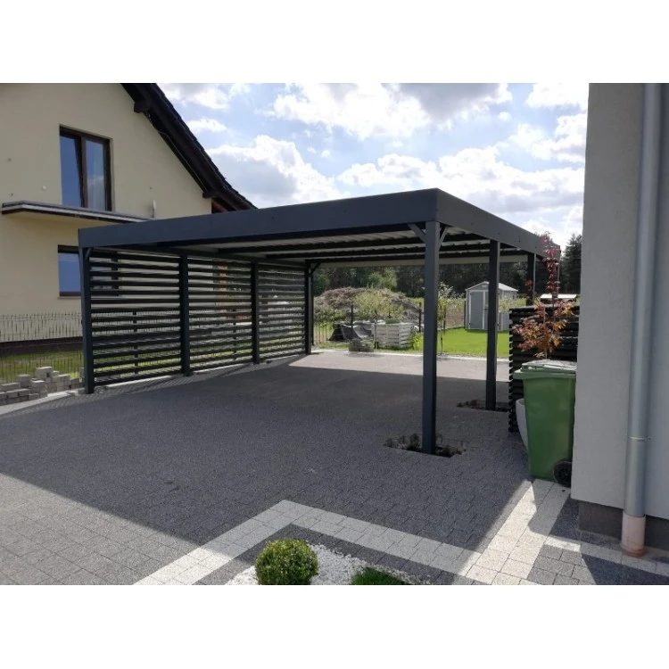 Tettoia per auto Carport in Acciaio 3x6m
