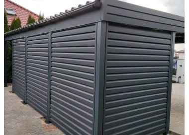 Tettoia per auto Carport in Acciaio 3x6m