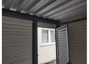 Tettoia per auto Carport in Acciaio 3x6m