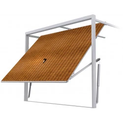 Portoni per Garage Basculanti in Acciaio – Larghezza: 280 cm x Altezza: 200–260 cm