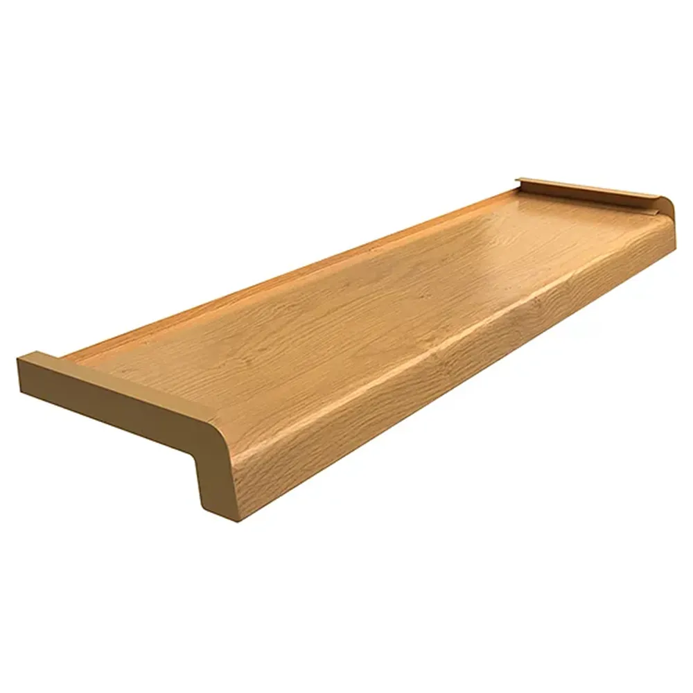 Davanzale esterno in acciaio verniciato Softline colore Winchester con tappi laterali