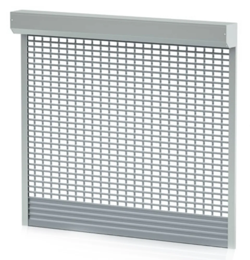 Griglia avvolgibile EasyLook 80 di colore bianco con dati tecnici