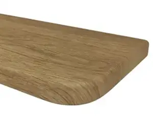 Davanzale con fresatura tipo &ldquo;Slim&rdquo; con bordo sottile e leggermente arrotondato &ndash; finitura minimalista e moderna.
